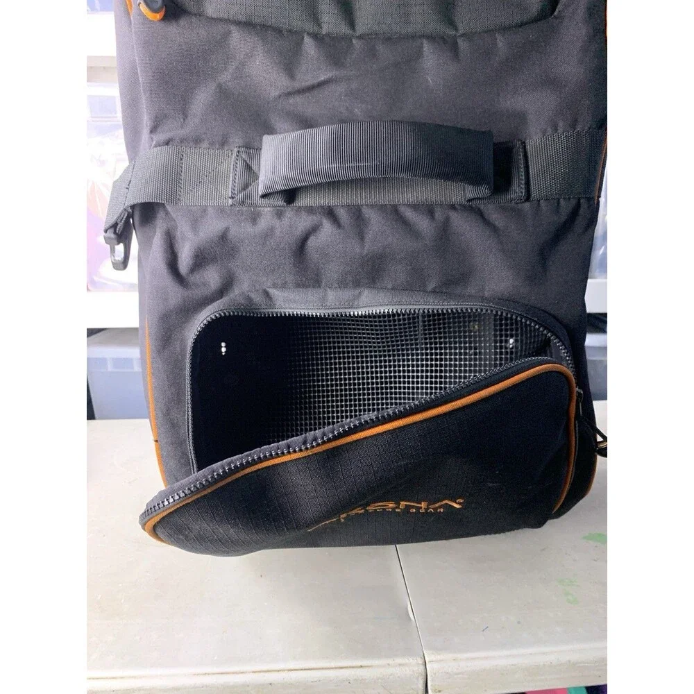 AKONA Adventure Gear Travel Scuba Dive Roller Bag BLACK  XL